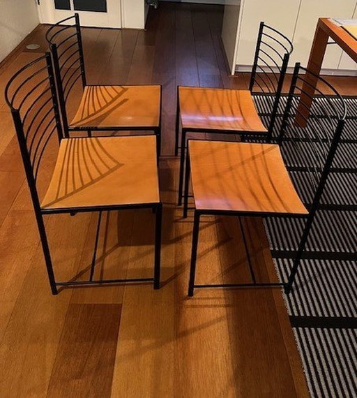 4X Cidue Alice Eetkamerstoelen