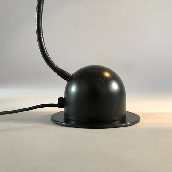 Image 1 of Vintage zwarte verstelbare bureaulamp van Nuova Veneta Lumi, Italië 1970