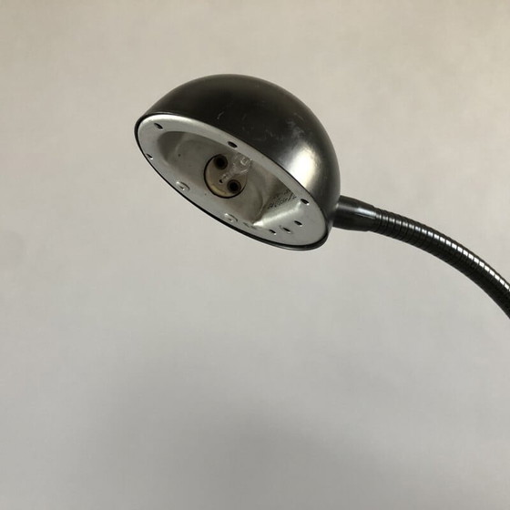 Image 1 of Vintage zwarte verstelbare bureaulamp van Nuova Veneta Lumi, Italië 1970