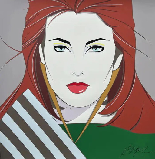 Patrick Nagel     ----Sarah  (Uit De Play Boy Serie)