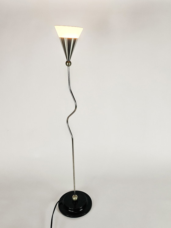 Image 1 of Dutch design - Harco Loor design - tafellamp - kelklamp - post modern - 80's