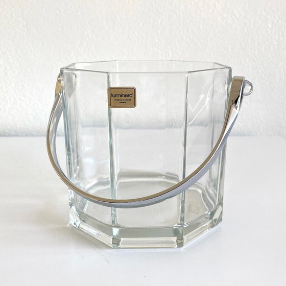 Image 1 of Vintage Octime ijsemmer van Luminarc, Frankrijk 1980