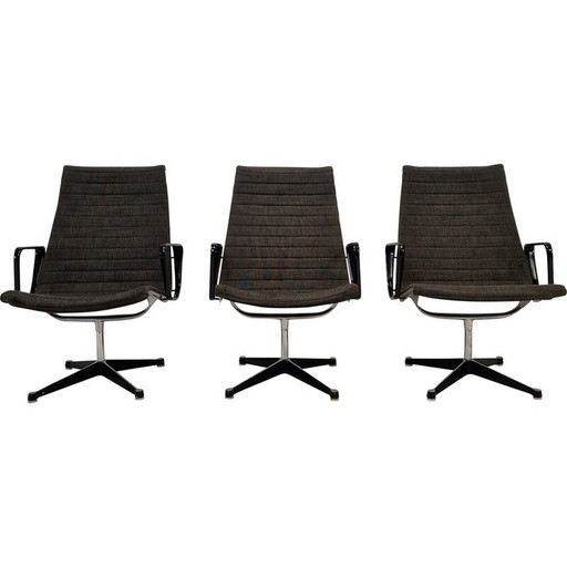 Vintage EA 116 aluminium fauteuils van Charles en Ray Eames voor Herman Miller, 1960