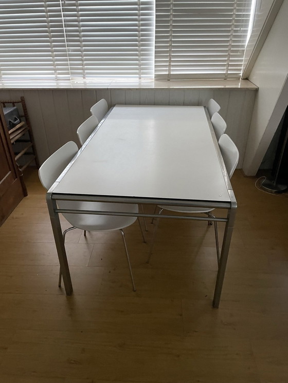 Image 1 of T Spectrum Te21 Dining Table By Paul Ibens & Claire Bataille