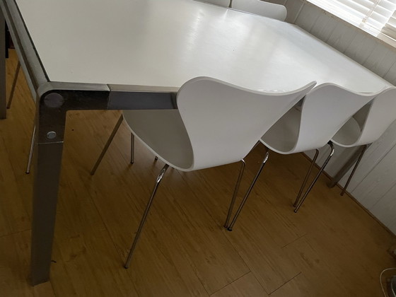 Image 1 of T Spectrum Te21 Dining Table By Paul Ibens & Claire Bataille