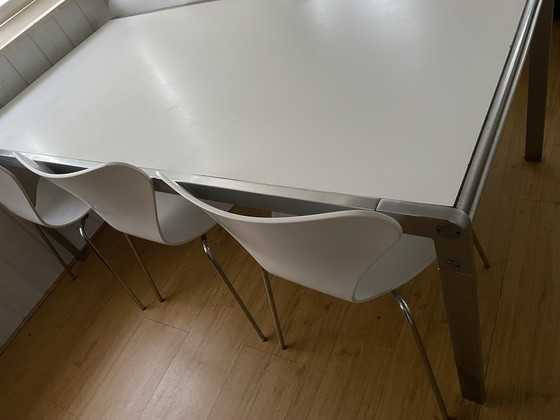 Image 1 of T Spectrum Te21 Dining Table By Paul Ibens & Claire Bataille