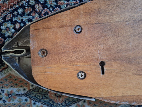 Image 1 of Vintage Serveerplank Zalm Xxl