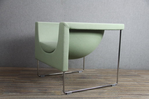 1X Design Fauteuil Stua Nube Muntgroen