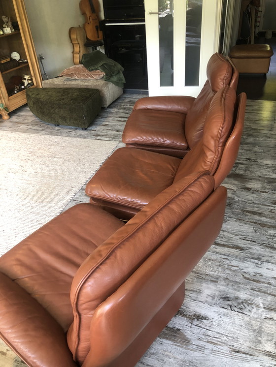 Image 1 of Vintage De Sede modulair zetels 3-zits + 1 zit fauteuil