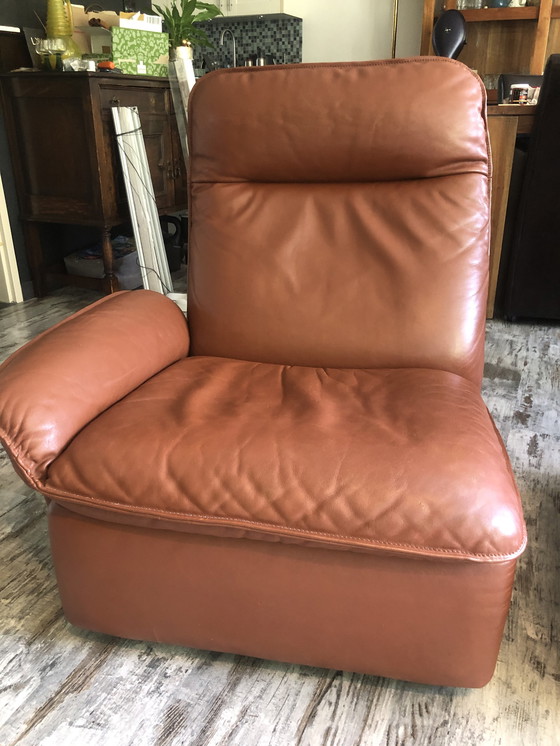 Image 1 of Vintage De Sede modulair zetels 3-zits + 1 zit fauteuil