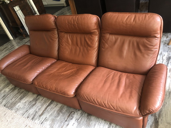 Image 1 of Vintage De Sede modulair zetels 3-zits + 1 zit fauteuil