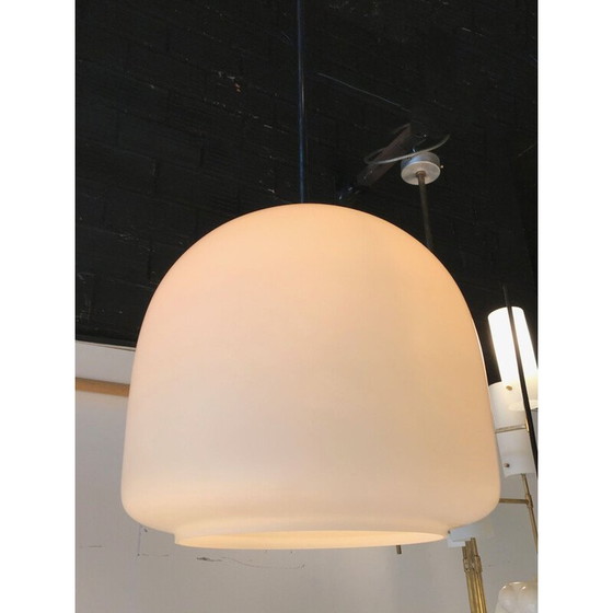 Image 1 of Vintage klok hanglamp