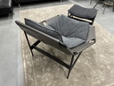 Rolf Benz Jack 565 Fauteuil met Hocker 