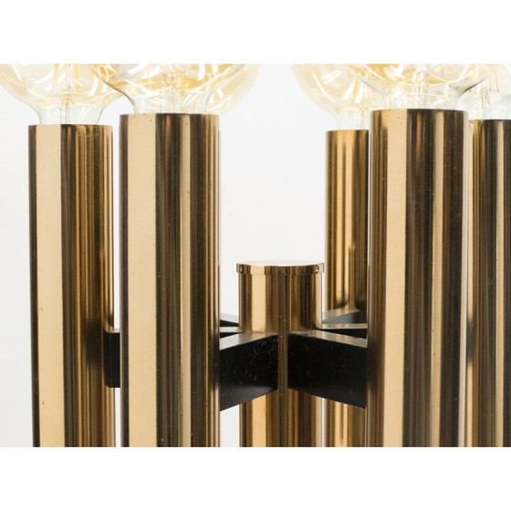 Image 1 of Vintage koperen lamp uit Denemarken 1960