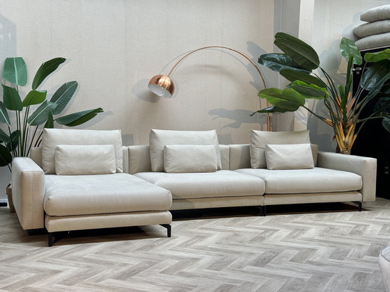 Image 1 of Rolf Benz Nuvola Design Hoekbank Beige