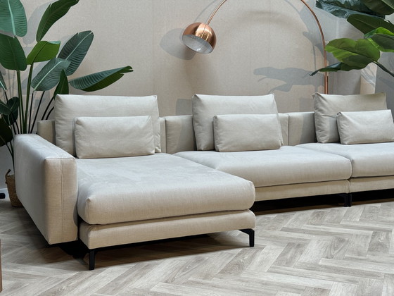 Image 1 of Rolf Benz Nuvola Design Hoekbank Beige