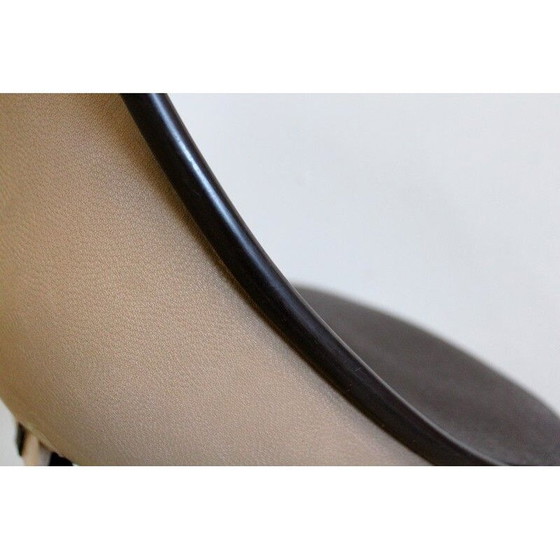 Image 1 of Paar vintage verchroomde metalen stoelen van Charles en Ray Eames, 1960