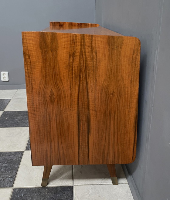 Image 1 of Houten dressoir 2 deuren 1960