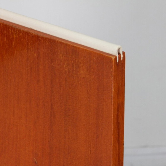 Image 1 of Vintage glazen nachtkastje van Mojmir Pozar voor Up Zavody, Tsjecho-Slowakije 1960