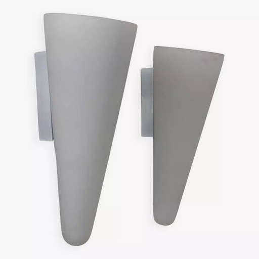 2X Vintage wandlampen