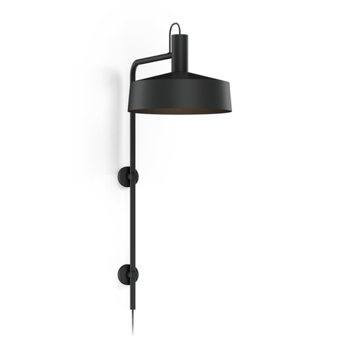 Wever En Ducré Roomor 4.3 Wandlamp Black 3000K Led