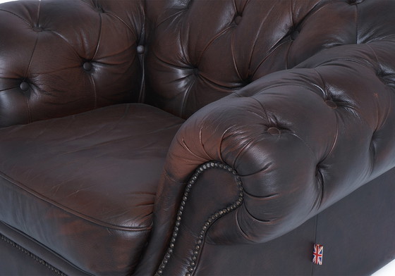 Image 1 of Vintage Chesterfield fauteuil