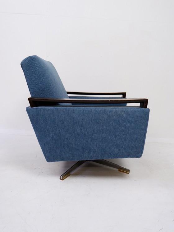 Image 1 of Vintage draaifauteuil, jaren 60