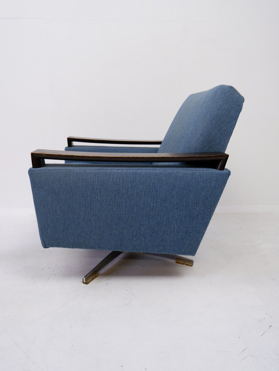 Image 1 of Vintage draaifauteuil, jaren 60