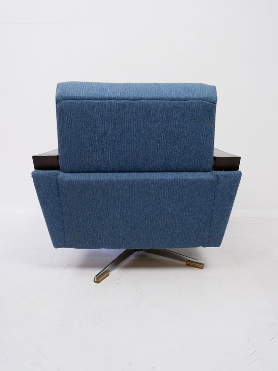 Image 1 of Vintage draaifauteuil, jaren 60