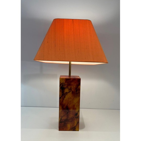 Image 1 of Paar vintage plexiglas lampen, 1970