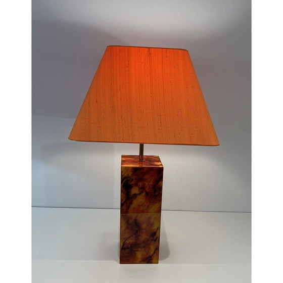 Image 1 of Paar vintage plexiglas lampen, 1970