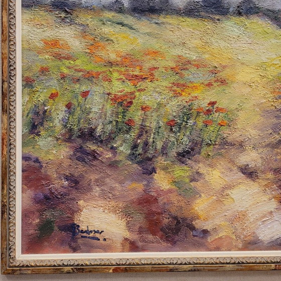 Image 1 of Vintage schilderij "Badosar", Frankrijk