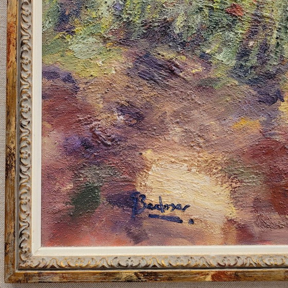 Image 1 of Vintage schilderij "Badosar", Frankrijk