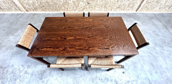 Image 1 of Martin Visser Wenge Tafel + 6 Stoelen