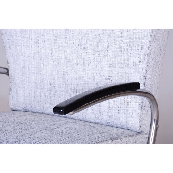 Image 1 of Vintage Bauhaus fauteuil in chroomstaal voor Kovona, Duitsland 1930