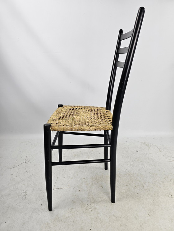 Image 1 of 4x Italiaanse houten stoelen