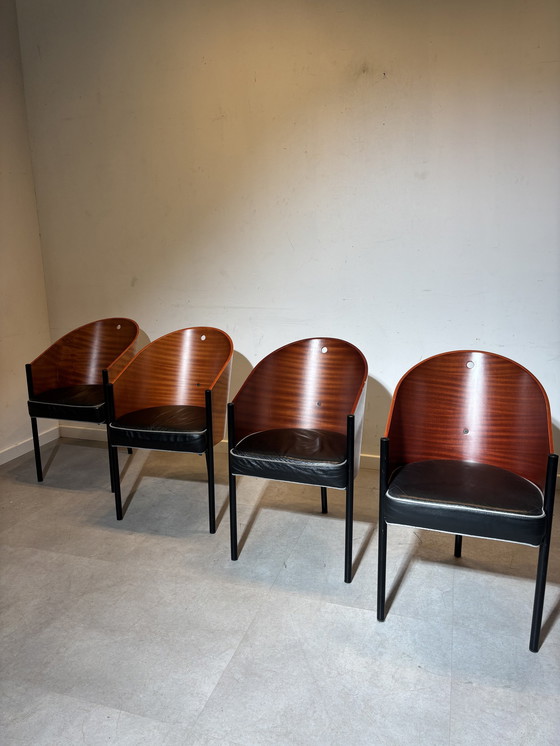 Image 1 of Philippe Starck "Costes" Stoelen Set Van Vier