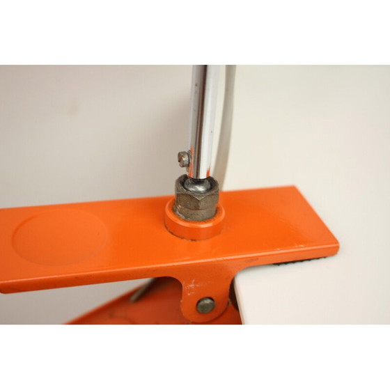 Image 1 of Vintage metalen en chromen tafellamp van Hurka voor Napako, Tsjecho-Slowakije 1960