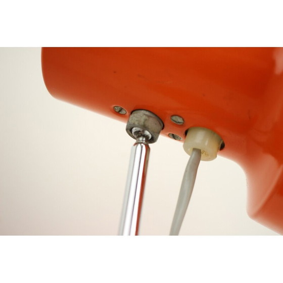 Image 1 of Vintage metalen en chromen tafellamp van Hurka voor Napako, Tsjecho-Slowakije 1960