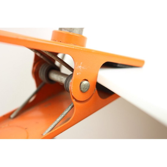 Image 1 of Vintage metalen en chromen tafellamp van Hurka voor Napako, Tsjecho-Slowakije 1960