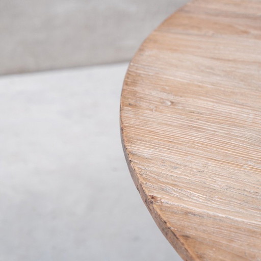 Vintage Franse houten eettafel, 1970