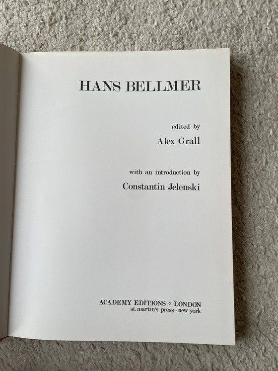 Image 1 of Vrij moeilijk aan te komen leestafelboek “The Drawings Of Hans Bellmer 