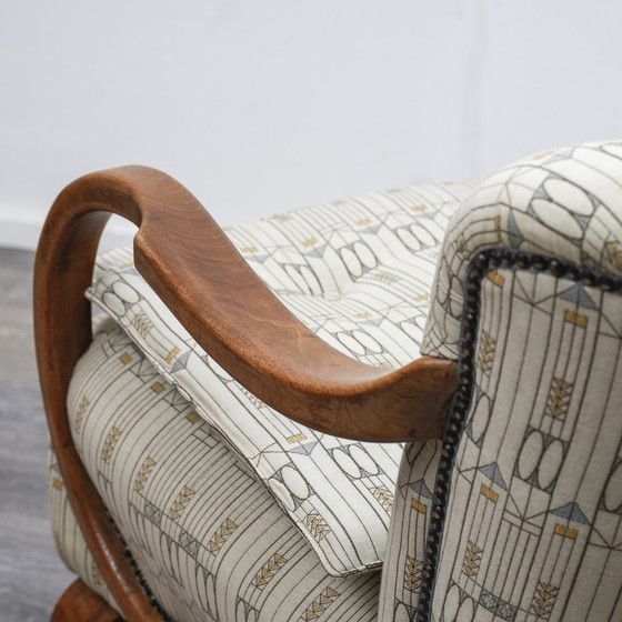 Image 1 of Zeer mooie en comfortabele Art Deco fauteuil, jaren 20