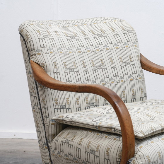 Image 1 of Zeer mooie en comfortabele Art Deco fauteuil, jaren 20