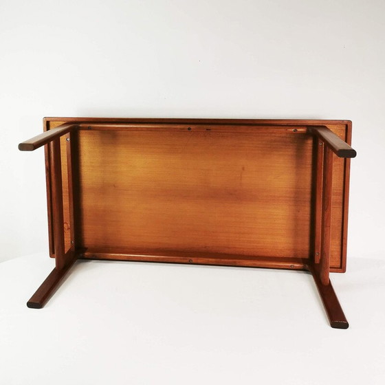 Image 1 of Vintage teakhouten salontafel, Denemarken 1970