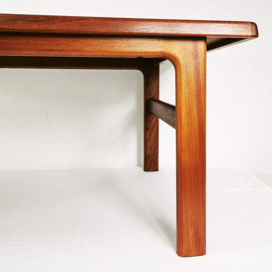 Image 1 of Vintage teakhouten salontafel, Denemarken 1970