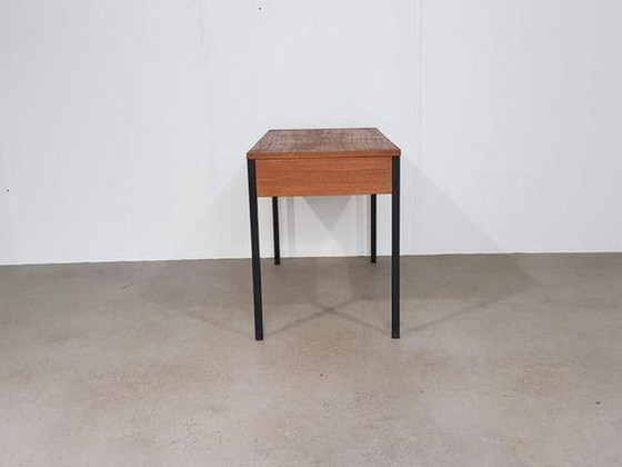 Image 1 of Teak & Metal salontafel, jaren 50