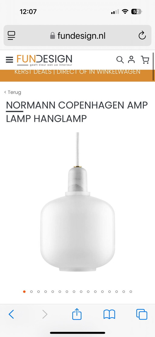 5 X Normann Copenhagen Amp Lampen 