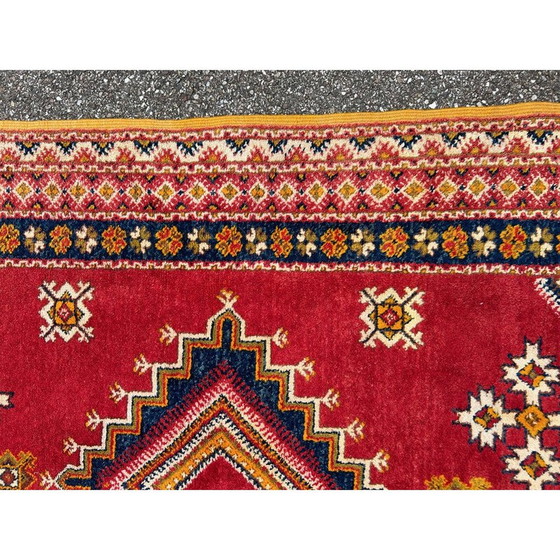 Image 1 of Vintage handgeweven wollen Berber tapijt, 1970