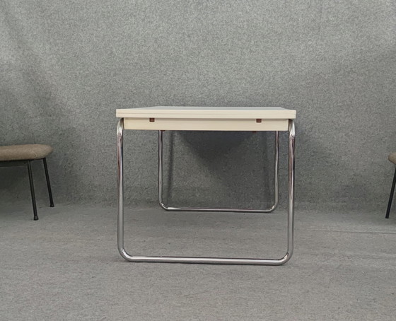 Image 1 of Bauhaus eettafel 1940 keukentafel 40s 50s tafel Mid Century Design Loft Art Deco Vintage